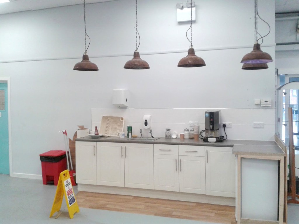 The Factory mural before