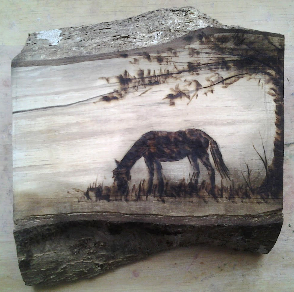 new forest pony_pyrography3